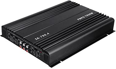 DIGNIFE Amplificatore Audio, 790. 0W 12V. Amplificatore for Auto multicanale Potente Auto Audio Audio Subwoofer in Lega di Alluminio Veicolo Power Stereo Amp Amplificatori del Suono