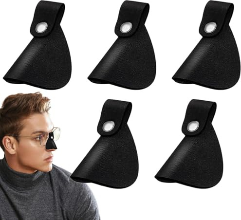 Generisch Nasenschutz | 5 Stücke UV-Schutz Für Brillen - Atmungsaktive Gesichtsmaske Mit UV-Schutz Für Wanderungen, Bergsteigen & Radfahren Bei Outdoor-Aktivitäten