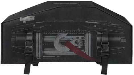 Winch Cover Waterproof UV Protection Oxford Adjustable Straps