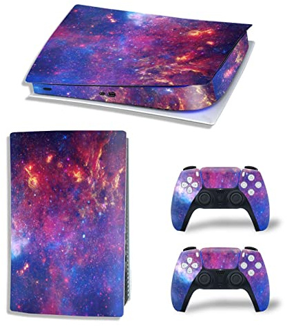 Senza Bolle, Senza Schiuma Pelle Decalcomanie Anime Console Per PS5 Edizione Digitale 2 Controller Pellicola Vinile Avvolge, Durevole, Resistente Graffi 39380
