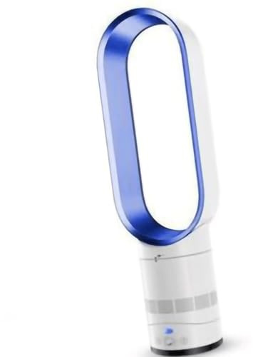 OEBUAFI Ventilador de Torre sin Aspas Ultrasilencioso de 40 W con Control Remoto y Diseño Fácil de Limpiar para Uso Seguro en el Dormitorio en el Hogar (EU 220V)