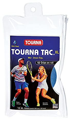 Unique Unisex – Erwachsene Tennis Griffbänder Tourna Tac Blau 10er, One Size