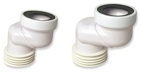 Acquastilla 115241 Raccordo Eccentrico per Scarichi Wc