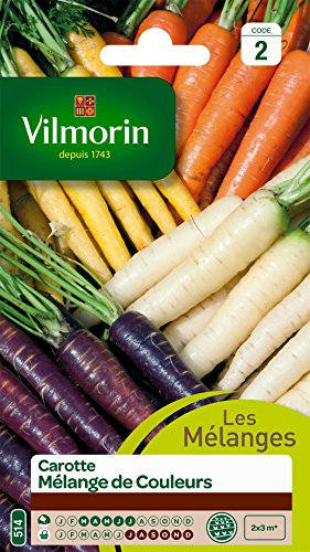 Vilmorin 3174042 Carotte Multicolore 9 x 0.5 x 16 cm