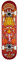 ROCKET Chief Pile-up Longboard, Erwachsene, Unisex, Rot (Rot), 7,75
