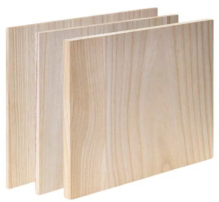 Ju-Sports Bruchtestbretter aus Holz Economy Paulownia 30x30 cm 10er Pack - Einweg Taekwondo- und Karatebretter zum Zerschlagen in den Stärken 10, 15, 20 und 25 mm