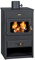 Classe d'efficacité énergétique A Prity K1-9 kW, Bruleur Bois, Fourneau à Bois