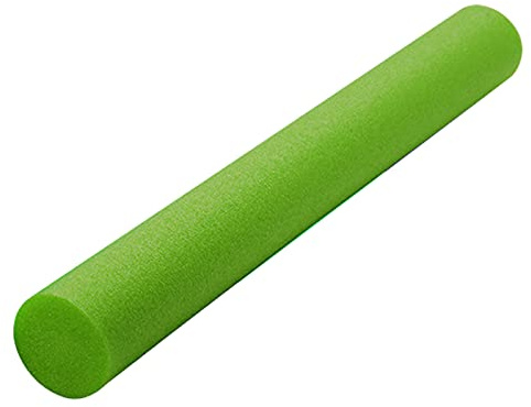 HshDUti Frites de piscine en mousse de 140 cm, nouilles en mousse colorées, nouilles de piscine jumbo en mousse, aide à la flottaison pour les sports aquatiques pour enfants et adultes Vert 6,5 cm