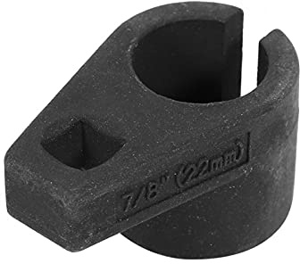 Yctze Oxygen Sensor Socket lambdasonde 22mm saUniversal Autoreparatur 22mm 3/8 Sauerstoffsensor Schraubenschlüssel Offset Entfernung Steckschlüssel Werkzeug