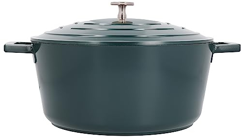 MasterClass Aluminium-Guss-Auflaufform, Hunter Green, 24 cm, 4 Liter, Geschenkverpackung