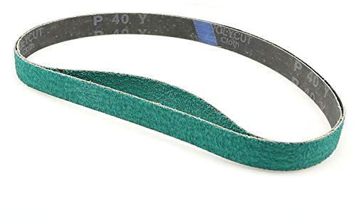4 Stück Z/A Schleifband 1*30; Schleifbänder 25 x 762 mm zum Schleifen von Messerklingen, P60,762 x 25 mm