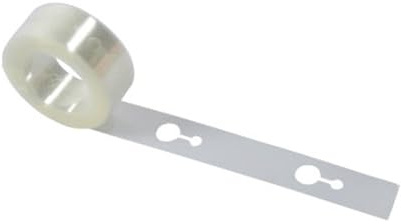 Homea, juego de 2 cintas con agujeros para guirnaldas de globos de 5 m