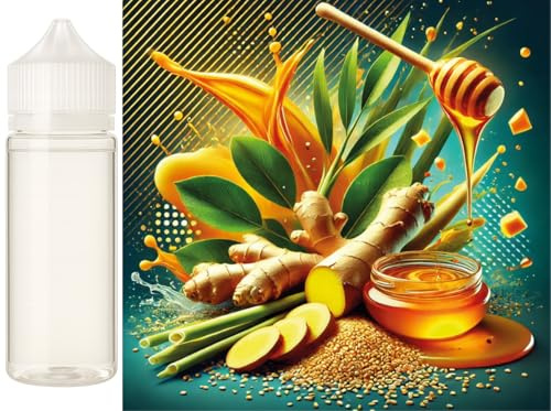 Sesame & Ginger Fusion - Sésamo, Jengibre, Hierba de limón, Miel Aroma Concentrado - Vegano - Sasami - 100ml