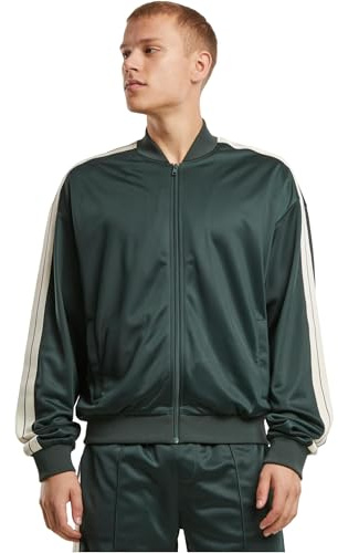 Urban Classics Sportjacka Tennis Core-jacka, träningsjacka, tennisjacka för, storlekar S – 5XL, Flaskgrön, 5XL