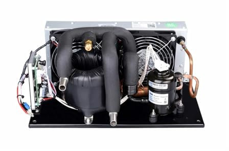 Aire acondicionado para camión Enfriador de líquido coaxial DV3220E-C, 24 V CC, 200 W de capacidad, refrigerante R134A, compacto y eficiente for el ciclo de líquidos.