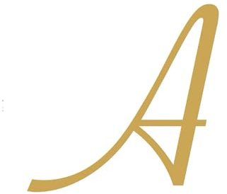 2 Zoll Hausnummern Moderne Messing Türnummer 5 cm Goldene Postkasten Adresse Buchstaben Schild, für Außenbereich, Apartment, Wanddekoration, Garten, Straße, Café, Büro, Zuhause, Zimmer(A)