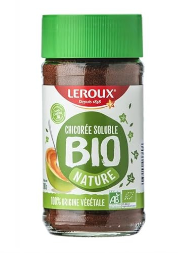 LEROUX - Chicoree Soluble Nature Bio 100G - Lot De 3