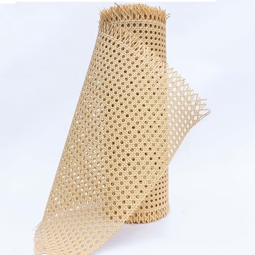 Ratan Rollo Mimbre 60 x 200 cm, Rejilla Mimbre, Mimbre Natural, Mimbre Rollo, Rattan, Rollo Ratan, Ratan Natural por Metros, Rollo de Mimbre para Muebles, Silla ratan Aparador Cabecero(35x150cm)