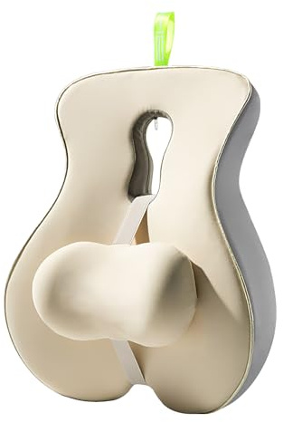 Soporte Dorsal para silla de oficina | Cómodo soporte lumbar ergonómico para asiento de coche | Cojín corrector de asiento para silla de ruedas conducción embarazo posición asiento y viaje en avv