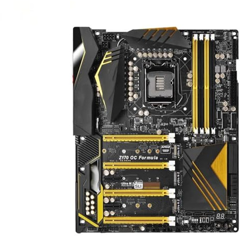 schede madri Scheda madre Intel Z170 ﻿Fit For ASRock OC Formula Socket 1151 DDR4 USB 3.1 ATX Supporta CPU I5-6500 di settima/sesta generazione