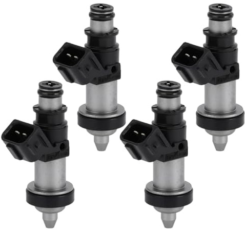 Ubric injektionsmunstycke, motor-bränsleinjektionsmunstycke. 06164-PCA-000 för CR-V 2,0L L4 1999-2001 svart, 4 stycken