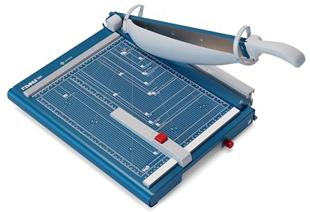Dahle 565 Schneidemaschine (Bis DIN A4, 40 Blatt Schneidleistung) blau, 355 x 475 mm