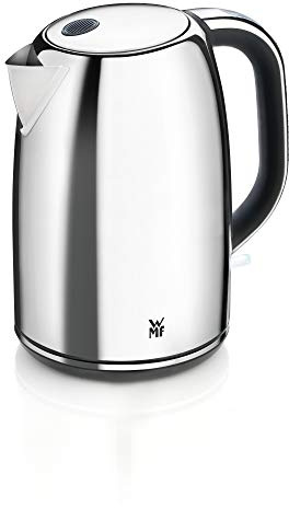 WMF Skyline - Hervidor de Agua Eléctrico, 3000 W, 1,6 litros, Cromargan Acero Inoxidable 18/10, Plateado