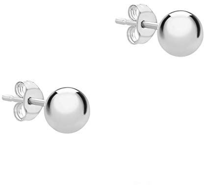 CARISSIMA Damen-Ohrstecker Spanisch Bolzen 9 Karat 375 Weißgold 5.55.0603