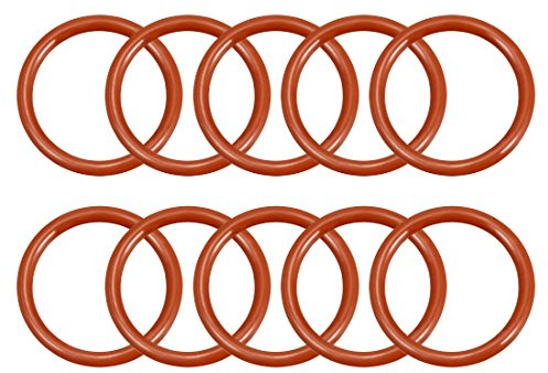 sourcing map 10 Stück O Ringe 19,2mmx24mmx2,4mm Dichtungsringe Rund Gummi Dichtung O Ring Seals NBR Unterlegscheibe für Wasserhahn Spülventile Waschbecken Duschablauf Hydraulik Rohrschlauch