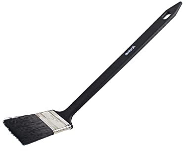 Amtech G4495 Long Reach Angled Paint Brush, 2” (50mm) Radiator Paint Brush, No Bristle Loss design with 30cm handle