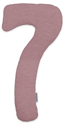 Theraline my7 Seitenschläferkissen mit Bezug, waschbar 60°C, Stillkissen & Lagerungskissen ergonomisch mit integriertem Kopfkissen, Kissen für Seitenschläfer mit wattiertem Bezug für mehr Komfort