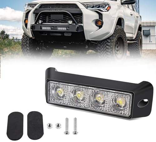 Chelhead LED Arbeitsscheinwerfer, 14cm 1 Stück 12W LED Offroad Zusatzscheinwerfer 12V Scheinwerfer 6000K IP67 Wasserdicht Rückfahrscheinwerfer für Trecker Bagger SUV, UTV, ATV