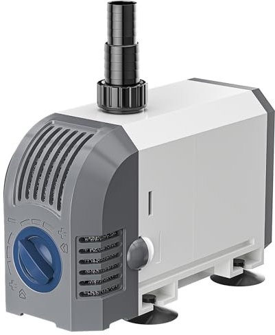 everfarel pompa acqua 15W 900L/H Pompa laghetto regolabile, pompa per laghetto, pompa sommersa per giardino, acquario, stagno