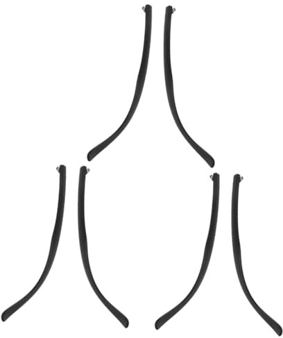 TOVINANNA 3paare Ersatzbügel Für Brillen Material Rutschfest Komfortabel Und Leicht Geeignet Für Brillenmodelle Für Reparatur Und Individuellen Einsatz