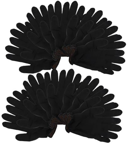 HOLIDYOYO 100stücke Wiederverwendbar Nitrilhandschuhe Schwarze Küchenhandschuhe Für Vielseitige Haushaltsreinigungsaufgaben Lebensmittelecht Und Robust Für Hygienische Anwendung