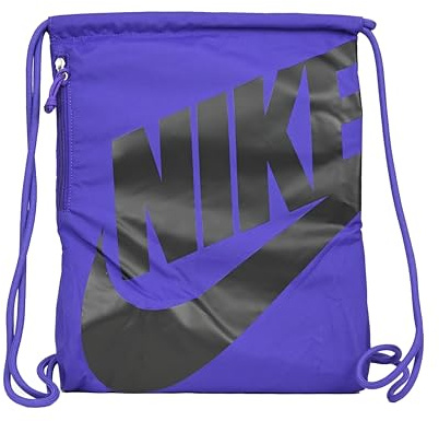 Nike Herren Heritage Gym Drawstring Bag Sack - Purple 43 x 33 cm