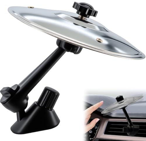 Yeria Platillos de Batería para Coche – Crash Cymbal Decoración de Ventilación – Divertido Accesorio de Mini Tambor para Coche – Regalo para Músicos, Hombres y Niños