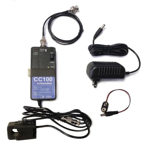 AIRUIXI Oscilloscope Current Probe(Current Clamp), DC~50KHz, Universally Compatible Oscilloscope Current Probe