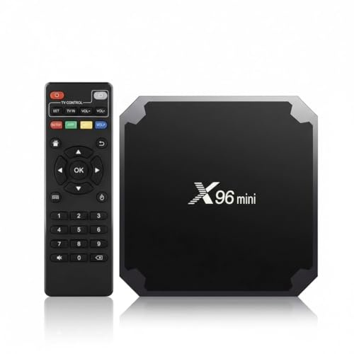 X96 Mini Box TV Android 9.0, 2G x 16G, 4K Ultra HD,2GB RAM - 16GB ROM, con telecomando