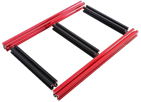 ZJchao Caja de Computadora de Marco Abierto, Banco de Pruebas de PC Cajas de Computadora de Marco de Aleación de Aluminio Abierto DIY con Ranura para Tarjeta Extendida PCI de 2 Piezas para Caja de