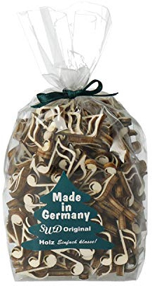 mugesh Streupotpourri aus Pappelholz Noten dreierlei - Schönes Geschenk für Musiker