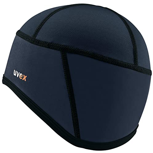 uvex bike cap thermo Fahrradmütze - warmhaltendes Fleece-Material - atmungsaktiv - navy - L-XL