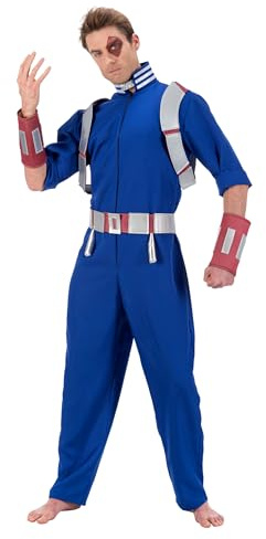 Chaks - Shoto Todoroki Kostüm Herren, offizielles My Hero Academia Outfit, Anime Overall mit Zubehör für Karneval und Comic Con