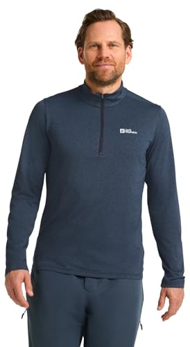 Jack Wolfskin Herren Sky Thermal Hz M Wander-Shirt, Midnight Sky, XL EU