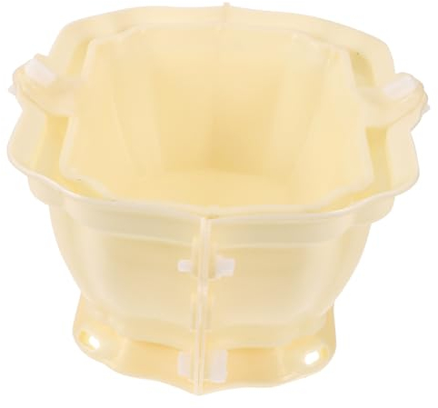 IWOWHERO Plastik Blumentopf Gießform Langlebig Leicht Diy Bastelform Für Pflanzkübel Außen Kreative Handform Ovaler Blumentopf Zum Selbermachen Mit Vielseitiger Dekoration Geeignet