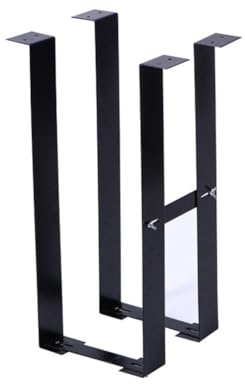 Lmzzdld Unter Dem Schreibtisch PC-Halterung für Computergehäuse, Computer-Mainframe-Aufhänger, Host-Box, Ständer, Halterung, Rack, Schwarz