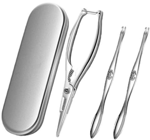 Holibanna Herramientas Para Cangrejos Herramientas De Acero Inoxidable Para Comer Cangrejos Utensilios Para Pinzas De Acero Inoxidable Para Mariscos Tenedores Utensilios Para Comer Casa o