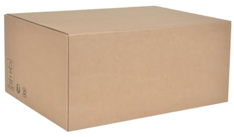 Carton d'emballage double cannelure (Lot de 10) de Démenagement - Boite Rangement Carton Réutilisables - boîtes en carton polyvalentes (70 X 40 X 40)