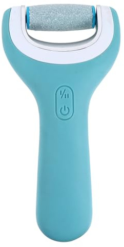 Lurrose Removedor de Callos Pies Eléctrico Recargable Material Pp y Cuarzo, Fácil de Operar y Diseño Compacto para Pedicura en Casa