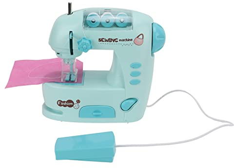 HUSHUI Mini Machine à Coudre pour Enfants, Jeu éducatif, Petit, Compact, Facile à Utiliser pour les Activités Intérieures à Domicile, Matériau ABS